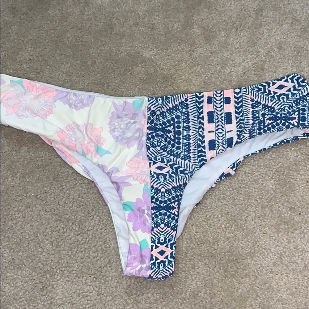 half design bathing suit bottoms